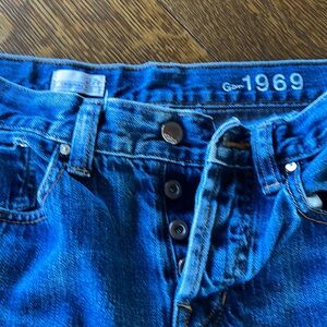 Gap 1969 original fit 27R medium blue denim jeans